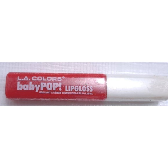 BUNDLE ONLY LA Colors Baby Pop Lip Gloss Red Cmc306 Makeup 0.30 Oz New S… - Picture 1 of 2